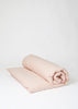 Organic Cotton Ticking Stripe Duvet Cover | Ecru/Rose