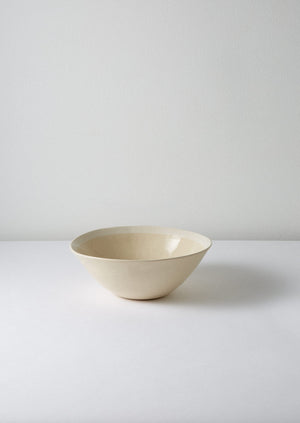 Wonki Ware White Wash Pasta Bowl | Natural/White